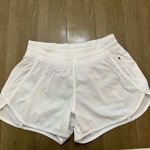 Lululemon White Shorts